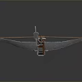 Crossbow Mechanical Crossbow Shift Bow and Arrow Shoot Far Equipment Weapons High-tech Crossbow 3d model