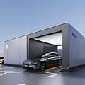 Industrial Electric Vehicle Charging Station With Smart Parking And Digital