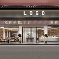 Stylish Tobacco And Liquor Store Interior With Displays And Furniture
