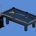 High Quality Billiard Table With Cue Sticks And Balls For Sports Equipment