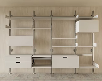 Other Cabinet Bookshelf Storage Room Storage Rack 3d model