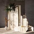 751KB Native Cloth Decoration Niche Wedding 3d model