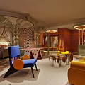 Unique Whimsical Fairy Tale Themed Hotel Guest Room With Vibrant Creative Interior Furniture Decorations