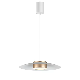 Modern Simple Light Luxury Chandelier 3d model