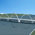 Bridge Bridge Bridge Overpass Bridge Suspension Bridge Cable-stayed Bridge Overpass 3d model