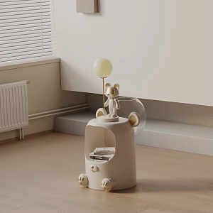 Modern bedside table 3d model