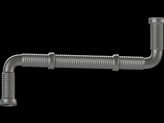 Modern Piping 3d model