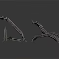Building Metal Structural Components With Curved Architectural Design And Modern Parts