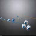 Technical Equipment Setup Featuring Multiple Servers Network Devices And Data Storage Units
