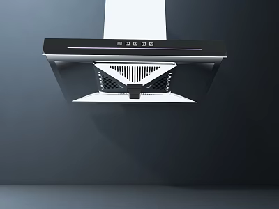Modern Kitchen Range Hood With Sleek Design And Efficient Ventilation System 3d model