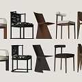 Modern Design Dining Chairs With Various Styles Wooden Metal Frames And Colors