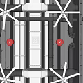 Ceiling Components Including Fire Sprinkler Pipes Fan And Metal Brackets