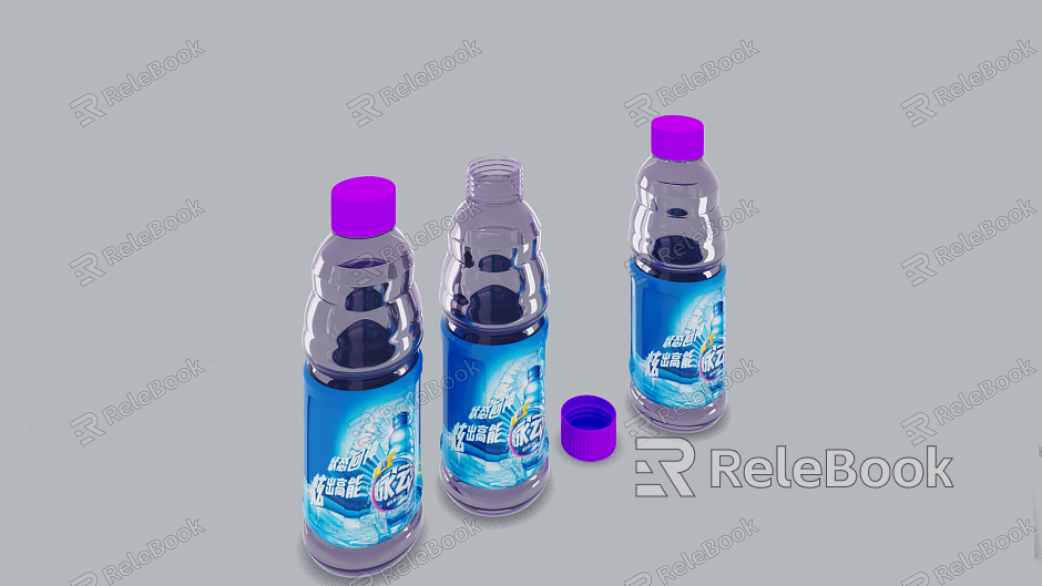 Modern Beverage Pulsating Drink model