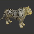 Modern Tiger White Tiger White Tiger 3d model