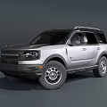 Modern Silver SUV With Rugged Design Roof Rack And Off Road Style