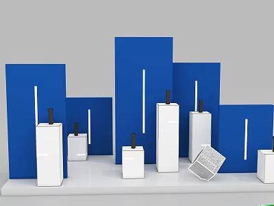 Modern Display Stand 3d model