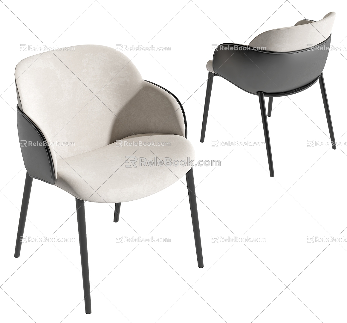 single chair 3d model