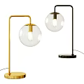 Modern Table Lamp Creative Table Lamp Metal Table Lamp Glass Table Lamp 3d model