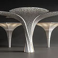 Modern Column Special-shaped Column Decorative Column Modeling Column 3d model