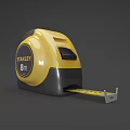 Tape ruler steel ruler tool scale 3d model