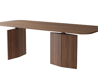 Dining table, desk, tea table 3d model