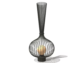 Lawn lamp 3d model