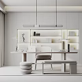 Light Luxury Study 3d model