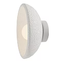 Textured White Modern Wall Light With Contemporary Design And Warm Glow
