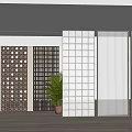 Modern Grid 3d model