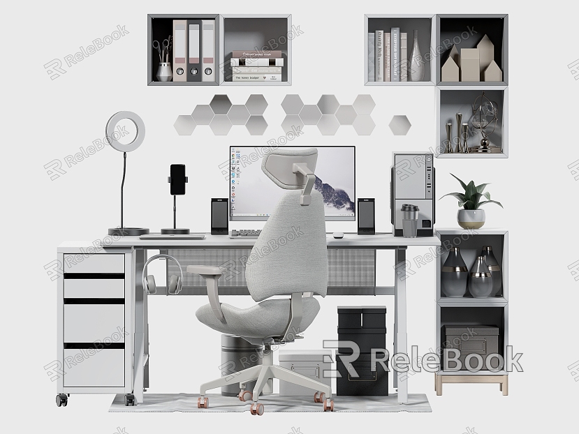 modern desk chair model