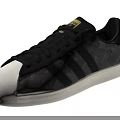 Classic Shell Toe Gray Shoes With Black Stripes White Sole And Black Laces