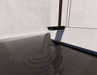 Modern faucet 3d model