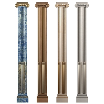 Jane's Roman Column 3d model