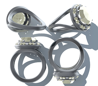 The Modern Ring 3d model