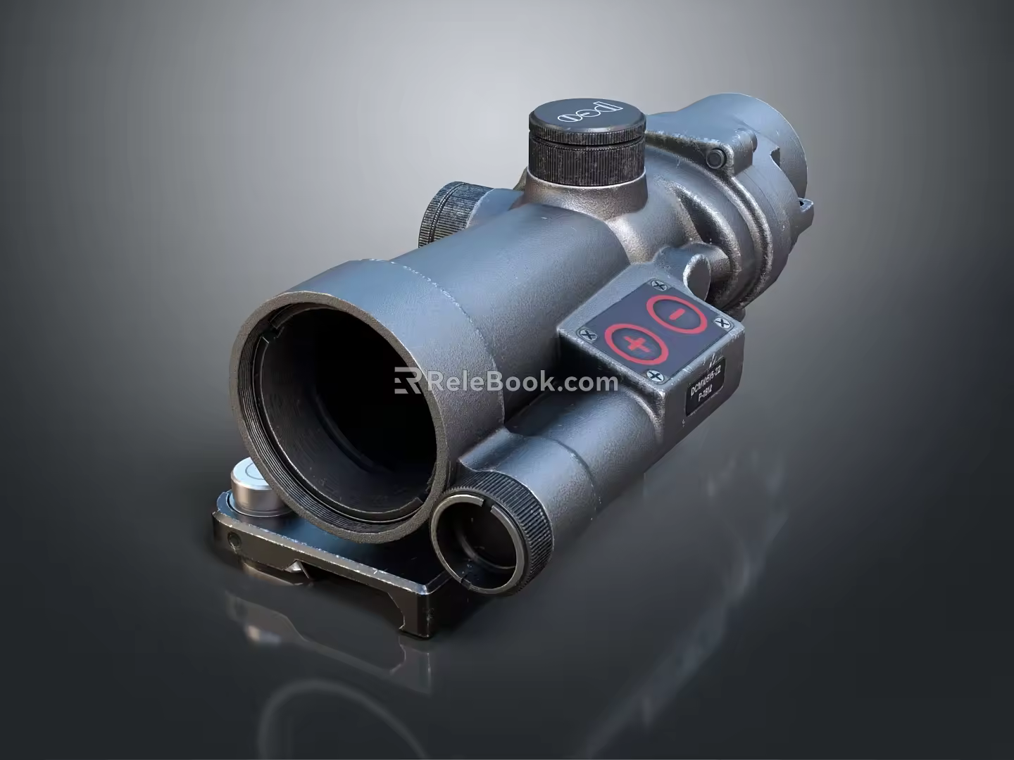 Modern telescope sight collimator infrared sight 3d model
