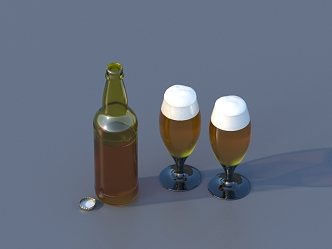 3D model of beer 3d model