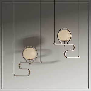 Chandelier Metal Chandelier Catering Chandelier 3d model