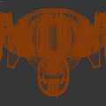 Intelligent Machine Two Black Humanoid Robots With Front Back Views Mechanical Design Articulated Joints