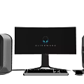 modern computer 3d model
