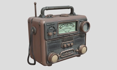 Radio Sound 3d model