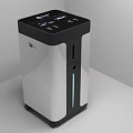 Industrial Equipment With Modern Black And Silver Design Digital Display Panel And Front Slot