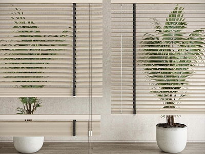 modern venetian blinds hanging curtain model