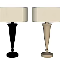 Modern table lamp 3d model