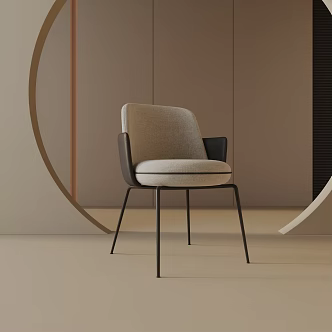 modern leisure chair 3d model