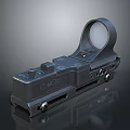 C-MORE Tactical Weapon Sight With Durable Metal Construction And Optical Scope Design 3d model
