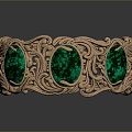 Bracelet Bracelet Arm Bracelet Bracelet Bracelet Belt Cowband Lifestyle 3d model