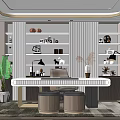 Modern study 3d model