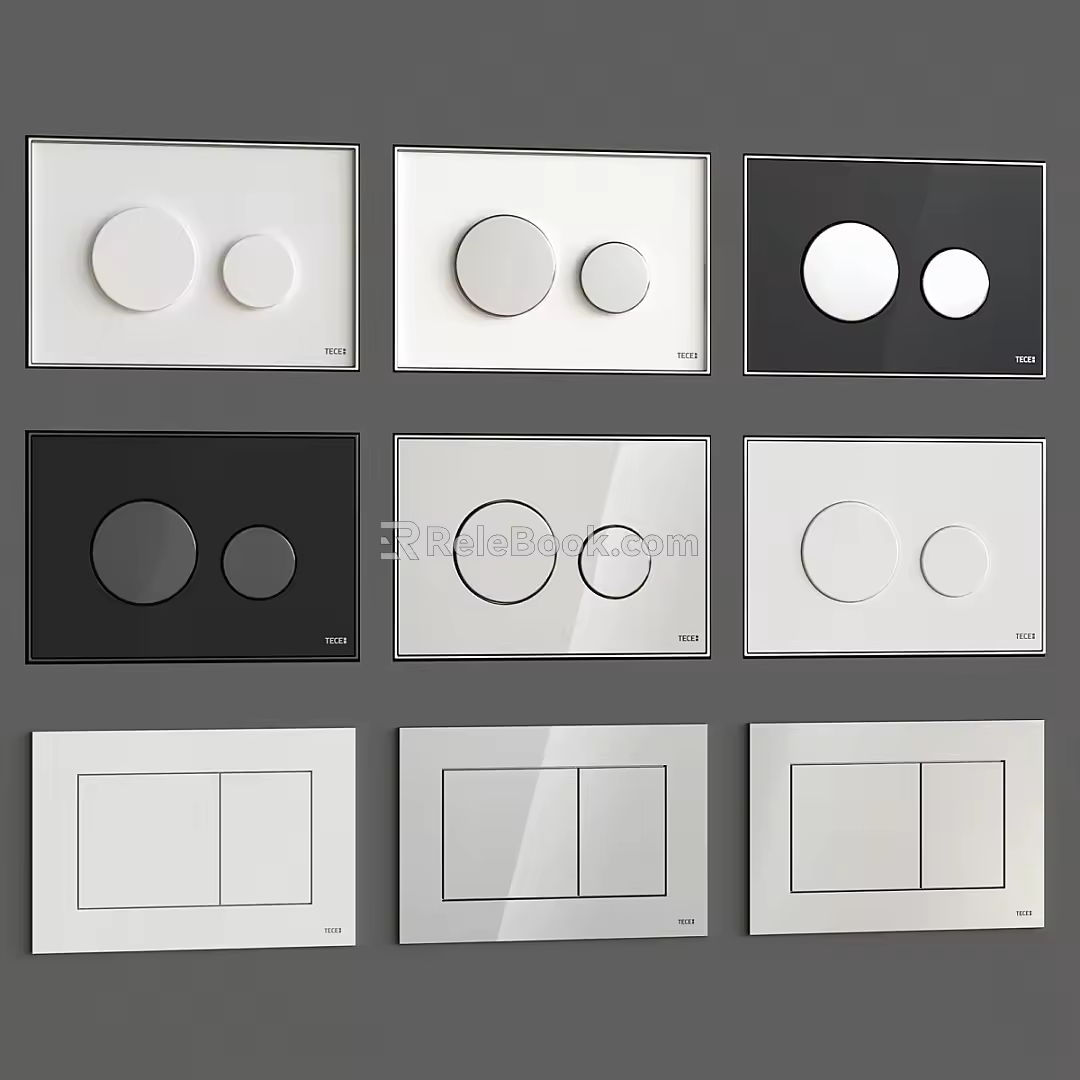 Switch panel 3d model