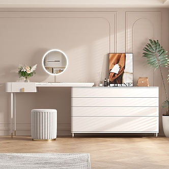 Modern Dresser 3d model