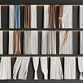 Curtain Gauze Window Screen 3d model